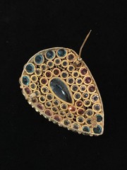 Rare magnificent Vintage Hobe Multi-Colored Brooch