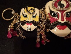 Lunch At The Ritz (LATR) Vintage RARE Yin Yang Mask Set