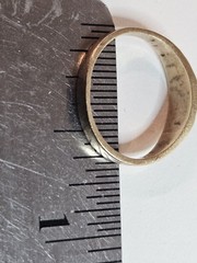 Vintage 10k Tri Color Black Hills Gold Ring Size 3.25 06Rg