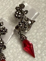 Art Deco Neclaces Gothic Glass Chech 1920s 1930s Jewelry Lot Chokers Earrings