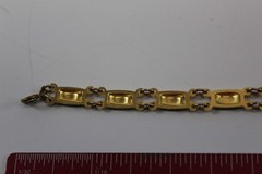 Bracelet Gold-tone Alloy 7.5″ Vintage