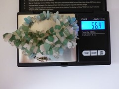 Lot 2 Natural Stone Gemstone Freeform Chip Bead Stretchy/Screw Hook Bracelets