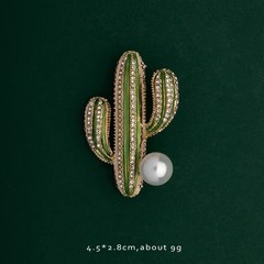 Vintage Brooch Enamel Pin Pearls Vintage Flower Brooch Plant Animal Insect Fruit