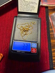 Vintage SOLID 14KT Gold Stamped 18″ Necklace Chain 3.3 Grams