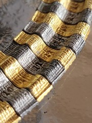 Les Bernard 80’s Disco Era Stunning Egyptian Revival Chunky Bib Necklace