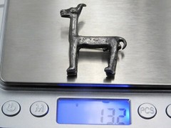 Vintage Alva Studio Silver Plated Pewter Llama Brooch Alpaca Pin 925 13.2 Grams