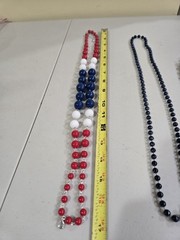 Mixed Lot 5 Beaded Necklaces Multicolor Unisex Adults Fashion Jewelry (LOT 1)