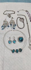Lot Of Estate Costume Jewelry, 15 Pcs