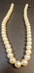 Faux Pearl Necklace and Bracelet