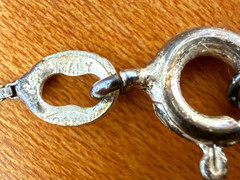 Vintage Sterling Silver 925 Viking Ship Pendant & 20 inch Necklace from Italy