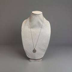 48. Yellow 925 Sterling Anna Beck Dot Disc Pendant Necklace 12.9g, 30″