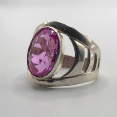 Vintage Soviet Silver Ring Size 9 Women’s Jewelry