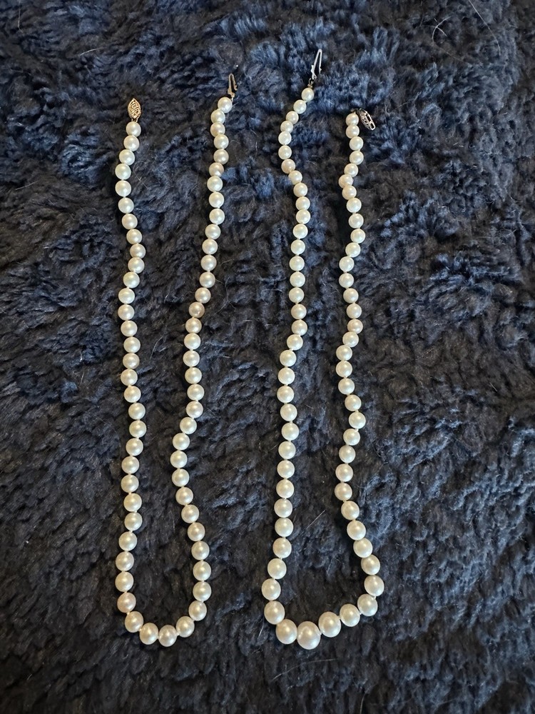 Real Antique Pearl 18” Strands