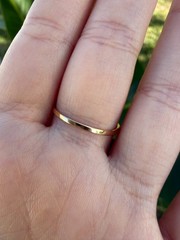 1930s Art Deco 10K Gold Diamond Engagement Ring Two Tone Illusion Sz 7.25