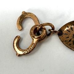 Vtg Wheeler Co Link Heart Bracelet 7.25” Solid Copper Southwest Stamped 10g