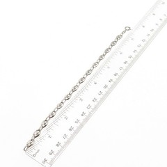 925 Sterling Silver Vintage Italy Anchor Mariner Link Bracelet 7.25″