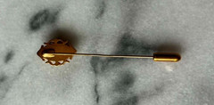 Vntge Avon Cameo Ring Size 4.5-6 Hat Pin Stick Pin Set Woman Romantic Victorian