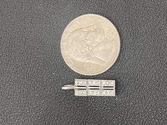 Platinum 0.24CTW Diamond Pendant (PB345)