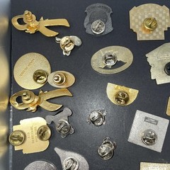 Hat Pin Lot Over 50 Assorted Some Signed Little To No Wear Except One