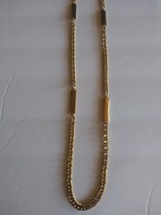 Vintage 18 In Gold Tone Classic Chain Necklace