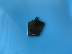 Crea Royal Flush Spades Playing Cards Vtg Sterling Silver Charm Pendant 1.9g
