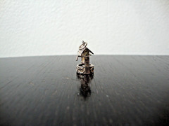 VINTAGE 1980s WORKING 3D WISHING WELL STERLING SILVER STAMP 925 CHARM/PENDANT