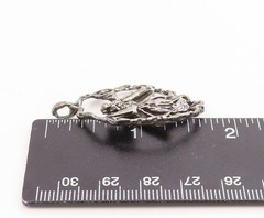 925 Sterling Silver Vintage Pendant Moses Holding The 10 Commandments PT26169