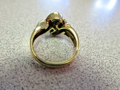 Estate Diamond Ring .85 ctw With .50 ct Center Diamond 14k Size 6 MAKE OFFER
