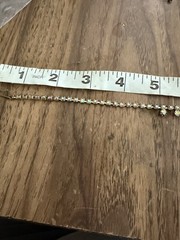 Vintage 1950s 1960s Pair Of Rhinestone Chokers Necklaces 15” – 16”