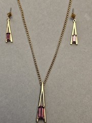 Vintage AVON Necklace Earring Sets Lot Of 3 Sets