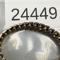 Vintage ID Bracelet Expandable Band Gold Tone Engraved “Ilene” 5.5“