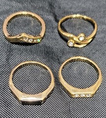 Lot Sale Of Vintage Avon 70’s Vintage Rings All Size 6