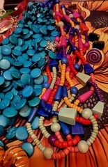 2 LB Mixed jewelry craft Lot, Beads, rings, necklaces Findings Repair Harvest