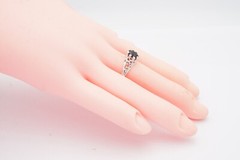 Vintage Sterling Silver 925 Black Onyx Ring Size 11.75