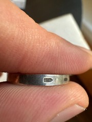 Vintage Silver 925 Soviet Era USSR Women’s Ring Stone Nephritis 8.75 size 4.65g