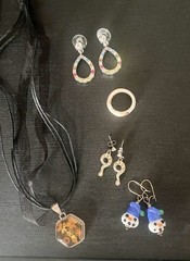 Vintage To Now Silver Toned Jewelry Bundle Wearable Mixed Lot