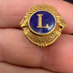 Vintage Lions Pin