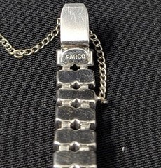 Brilliant Parco Rhinestone 50’s Bracelet Baguette Round Square Clear 7.25″