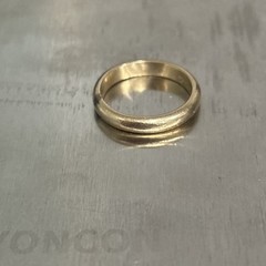 Vintage Men’s Wedding Band 14k RGP Made By Uncas Manufacturing Company