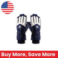 Winter Ski Gloves for Men and Women – Insulated Waterproof Touchscreen Gloves