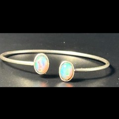 opal jewellery cuff bracelet