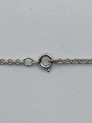 Speidel Vintage Sterling Silver 1.5 mm Cable Link Chain 925 Necklace – 17.75″