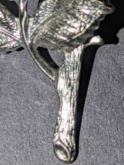 Vintage Mid-Century Rhinestone Floral Brooch | 1950s-1970s Sparkle Costume