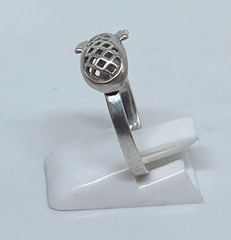 Vintage rings made of 925 silver, Size 8.5 . Weight 2.46 g.Jewelry from Ukraina