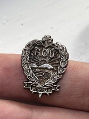 Armenian Relief Society (ARS / ՀՕՄ) Sterling Silver Pin – 2.97 Grams – Rare!