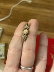 Brooch Pins Antique Gold Tone Victorian Jewelry
