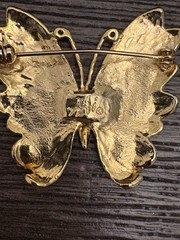 Vintage AAI Gold Tone Butterfly