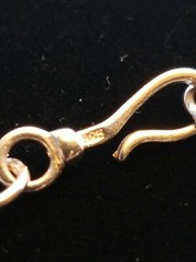 Vintage Silver Heart Filigree Bracelet 8″ approx 1 cm wide