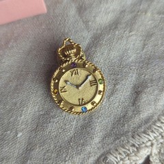 90s Y2K Clock & Watch Brooch Set Whimsigoth Fairycore Costume Jewelry