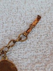 Vintage 1970 Bahamas One Cent Copper Penny Bracelet